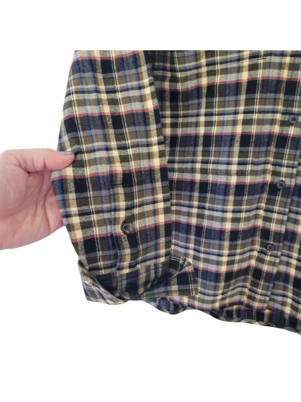 Everlane The Boxy Flannel Shirt Womens Size XS Multi Plaid Button Down NWT - Picture 11 of 11